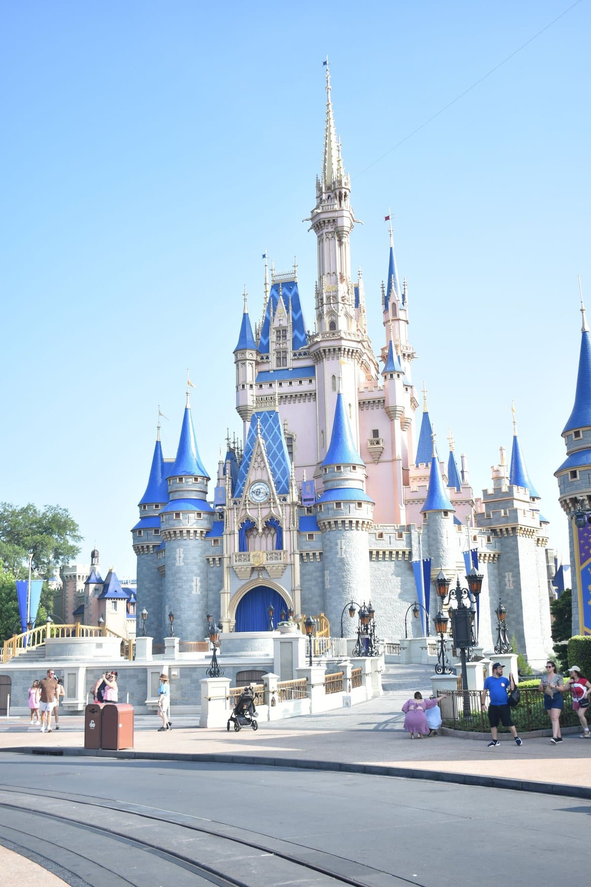 Castelo do Magic Kingdom, na Disney, em Orlando.